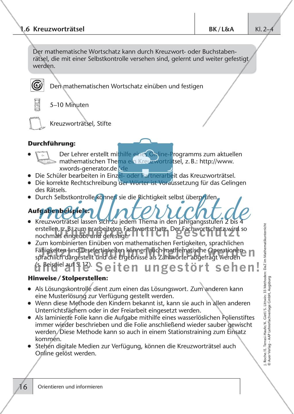 Orientieren und informieren Preview 10