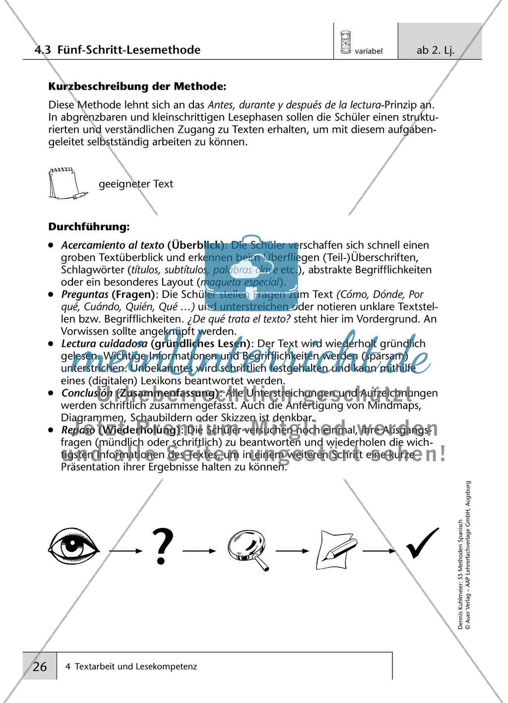 Textarbeit und Lesekompetenz Preview 3