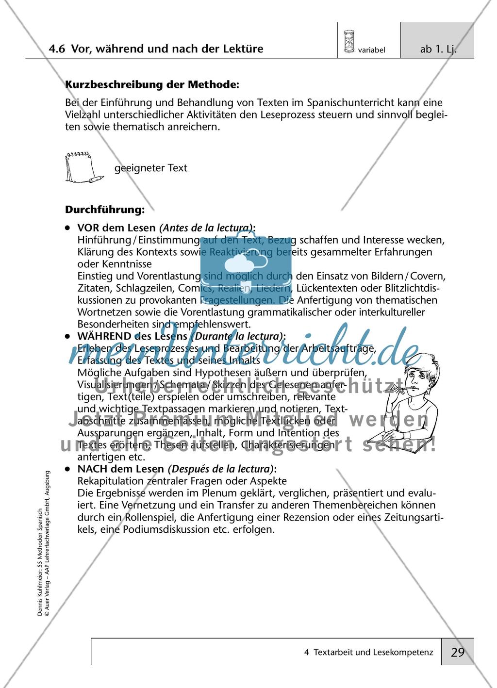 Textarbeit und Lesekompetenz Preview 6