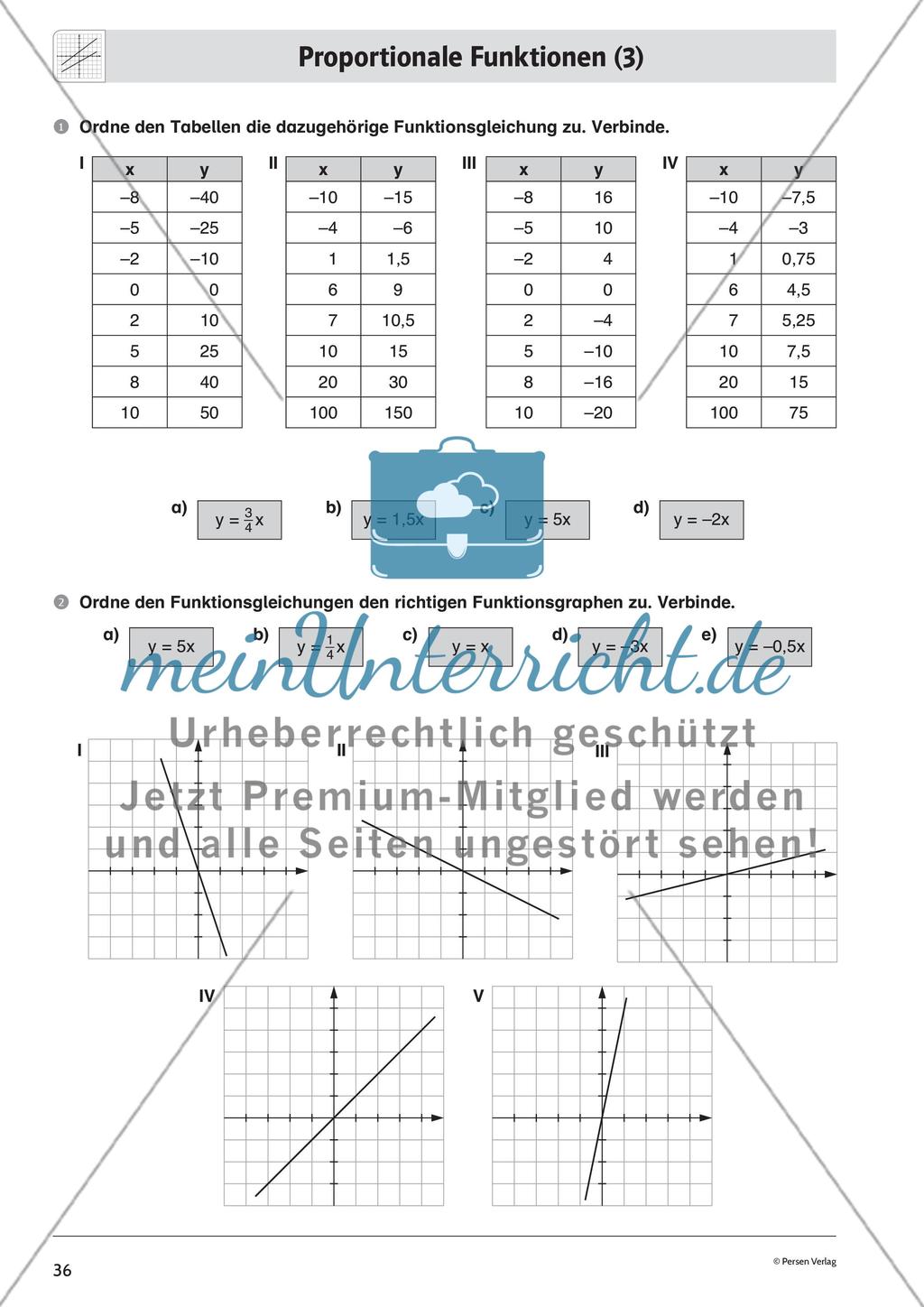 Lineare Funktionen – Teil 1 Preview 10