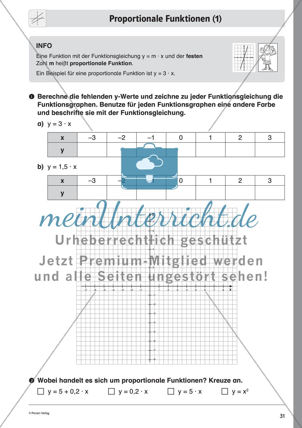 Lineare Funktionen – Teil 1 Preview 5