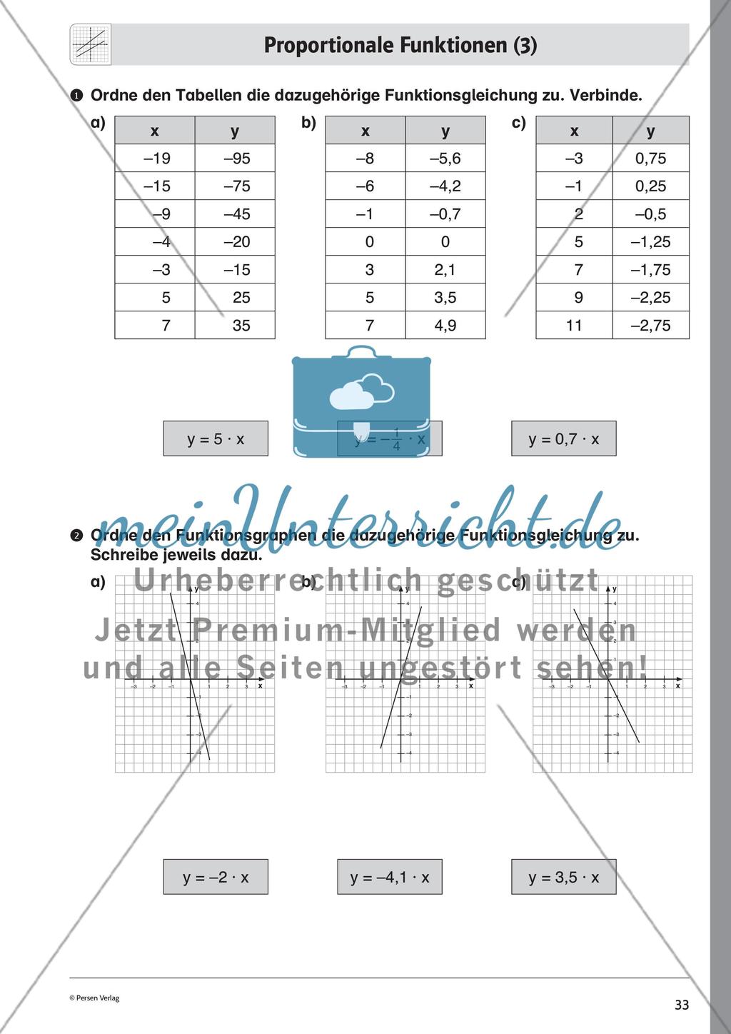 Lineare Funktionen – Teil 1 Preview 7