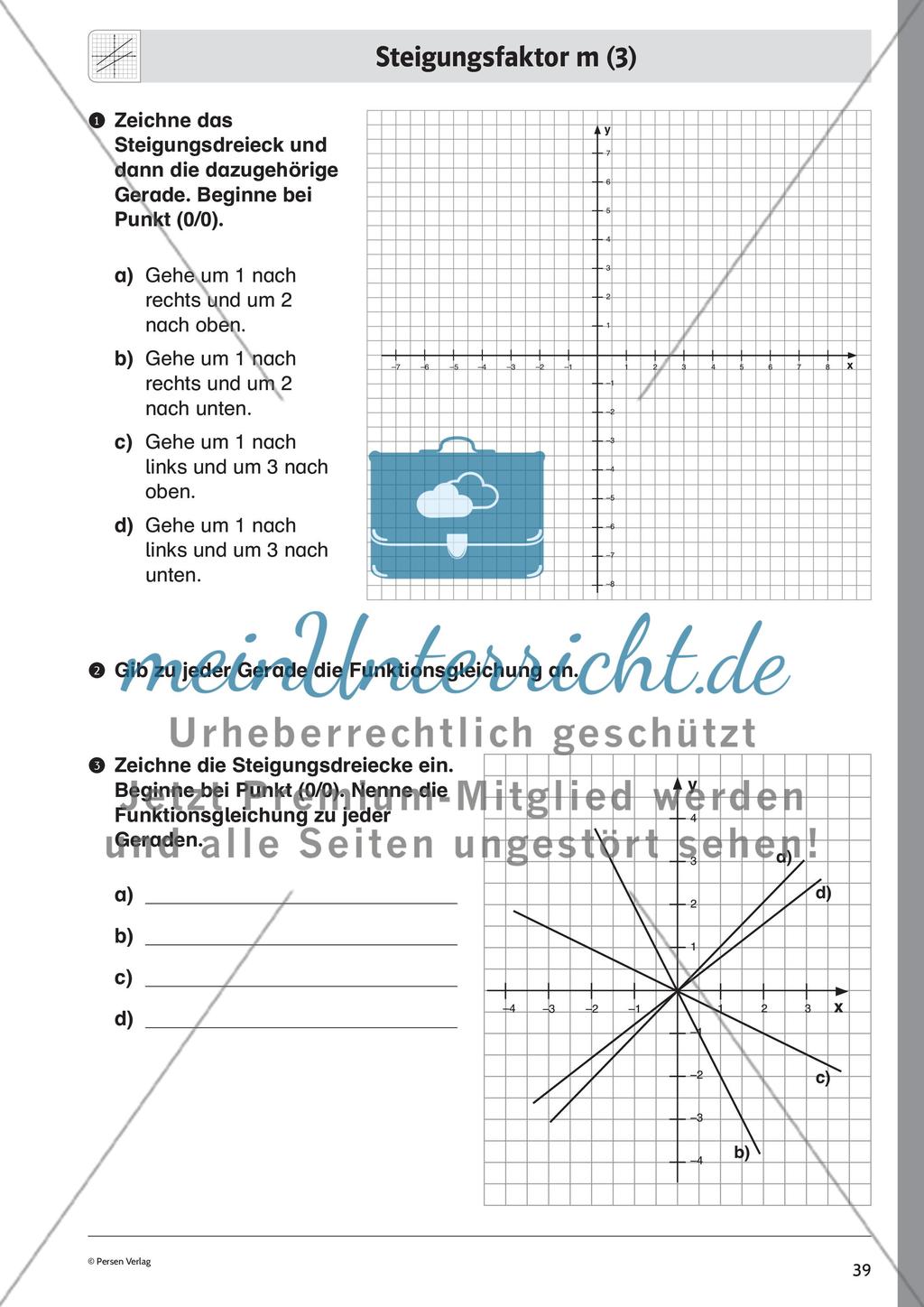 Lineare Funktionen – Teil 2 Preview 3