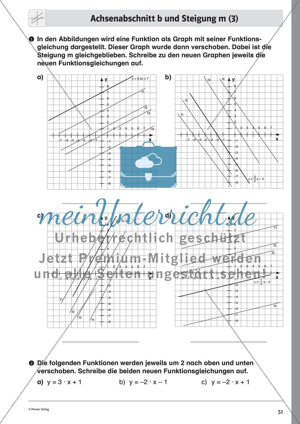 Lineare Funktionen – Teil 3 Preview 3