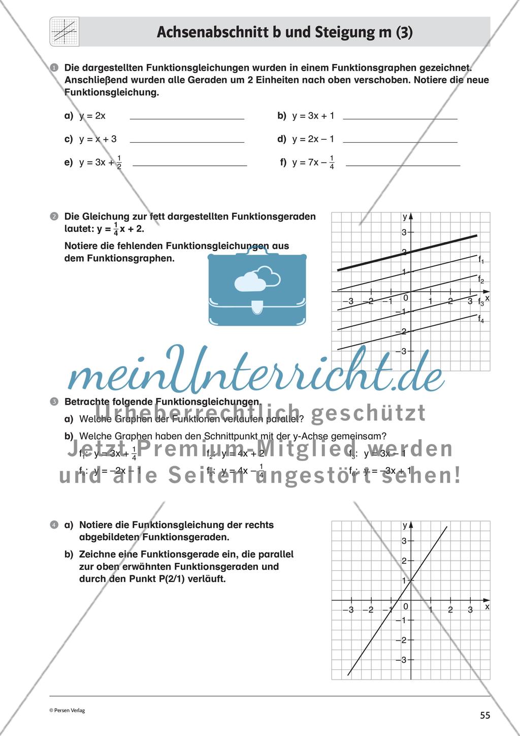 Lineare Funktionen – Teil 3 Preview 7