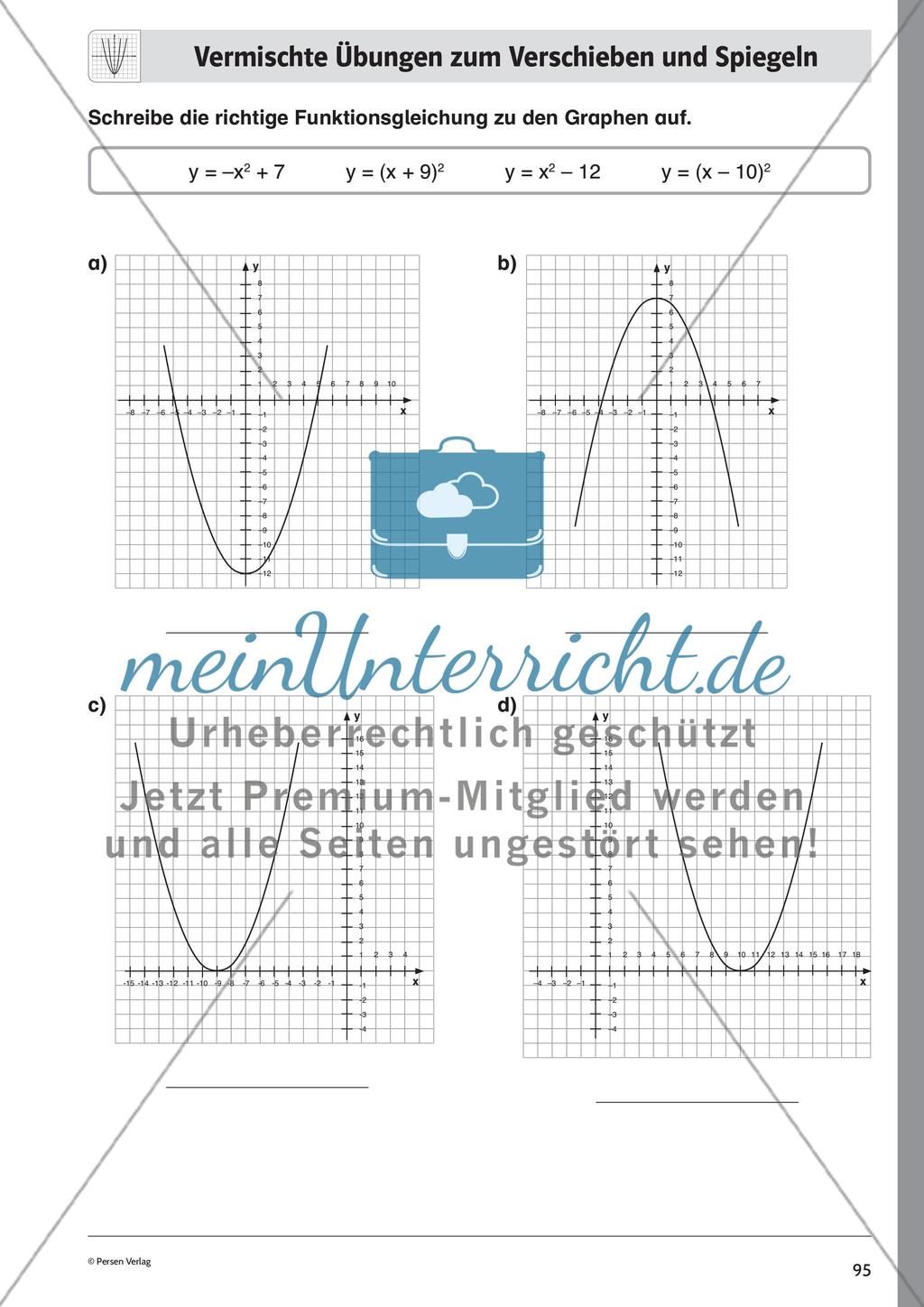 Quadratische Funktionen – Teil 3 Preview 5