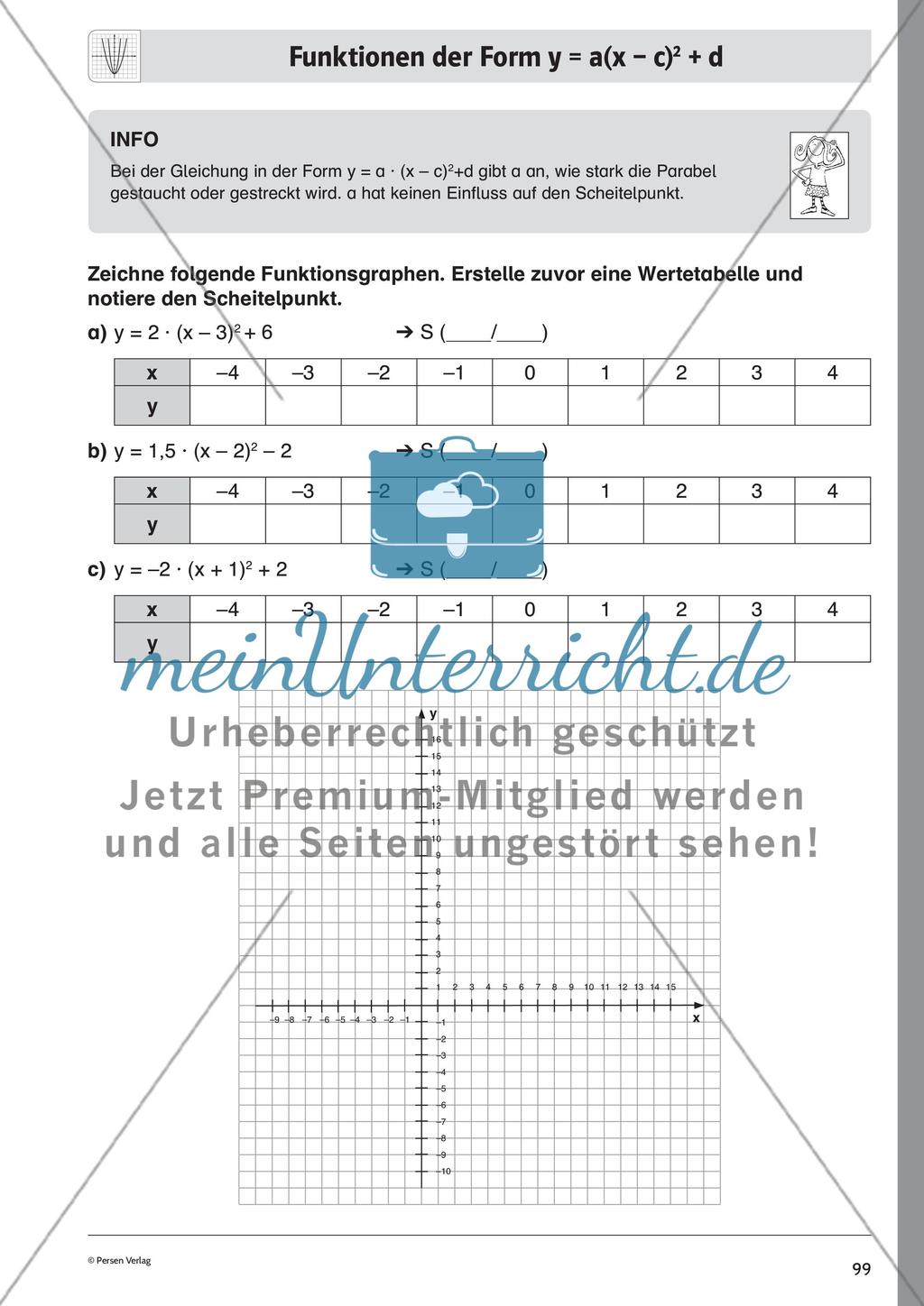 Quadratische Funktionen – Teil 3 Preview 9