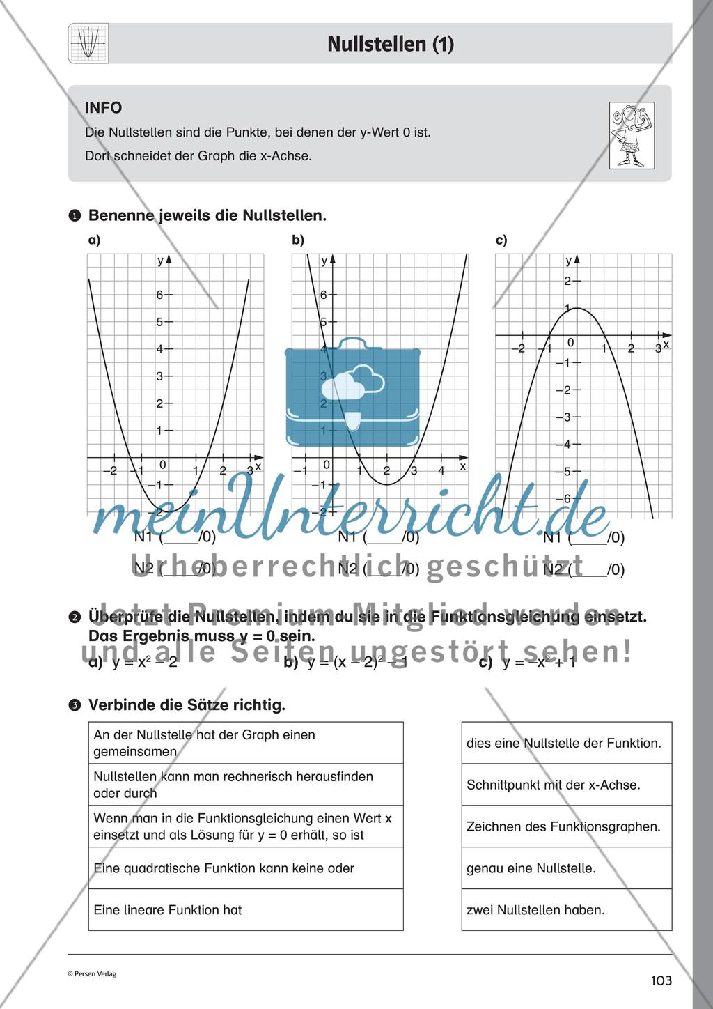 Quadratische Funktionen – Teil 4 Preview 3