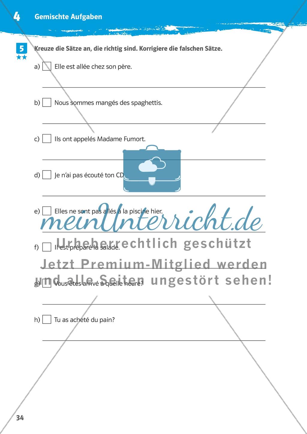 Gemischte Aufgaben Preview 3
