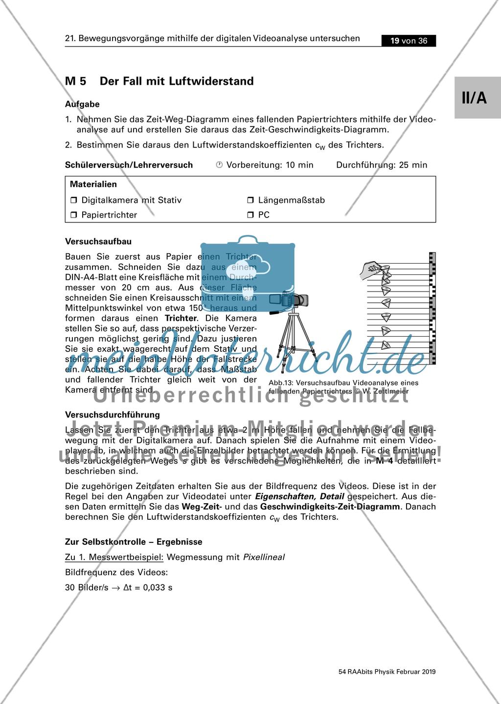 Bewegungsvorgänge mithilfe der digitalen Videoanalyse untersuchen: Teil 1 Preview 11