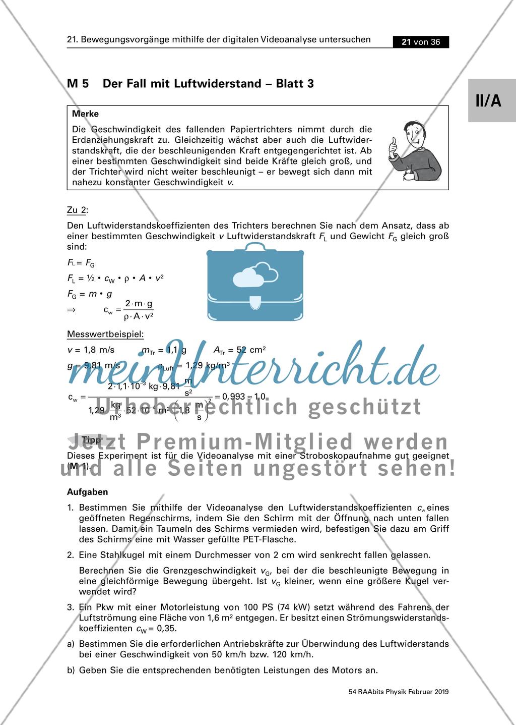 Bewegungsvorgänge mithilfe der digitalen Videoanalyse untersuchen: Teil 1 Preview 13