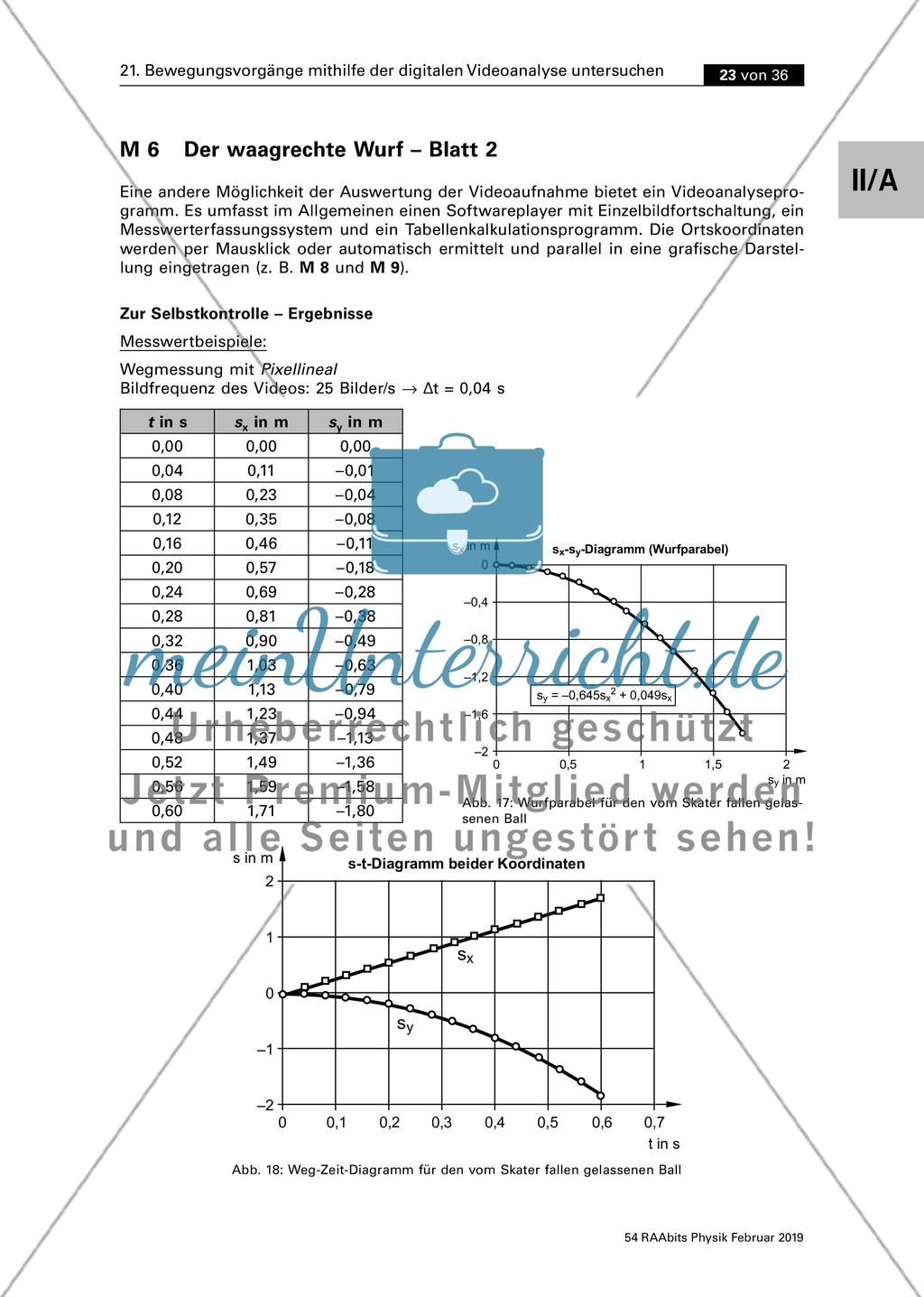 Bewegungsvorgänge mithilfe der digitalen Videoanalyse untersuchen: Teil 1 Preview 15