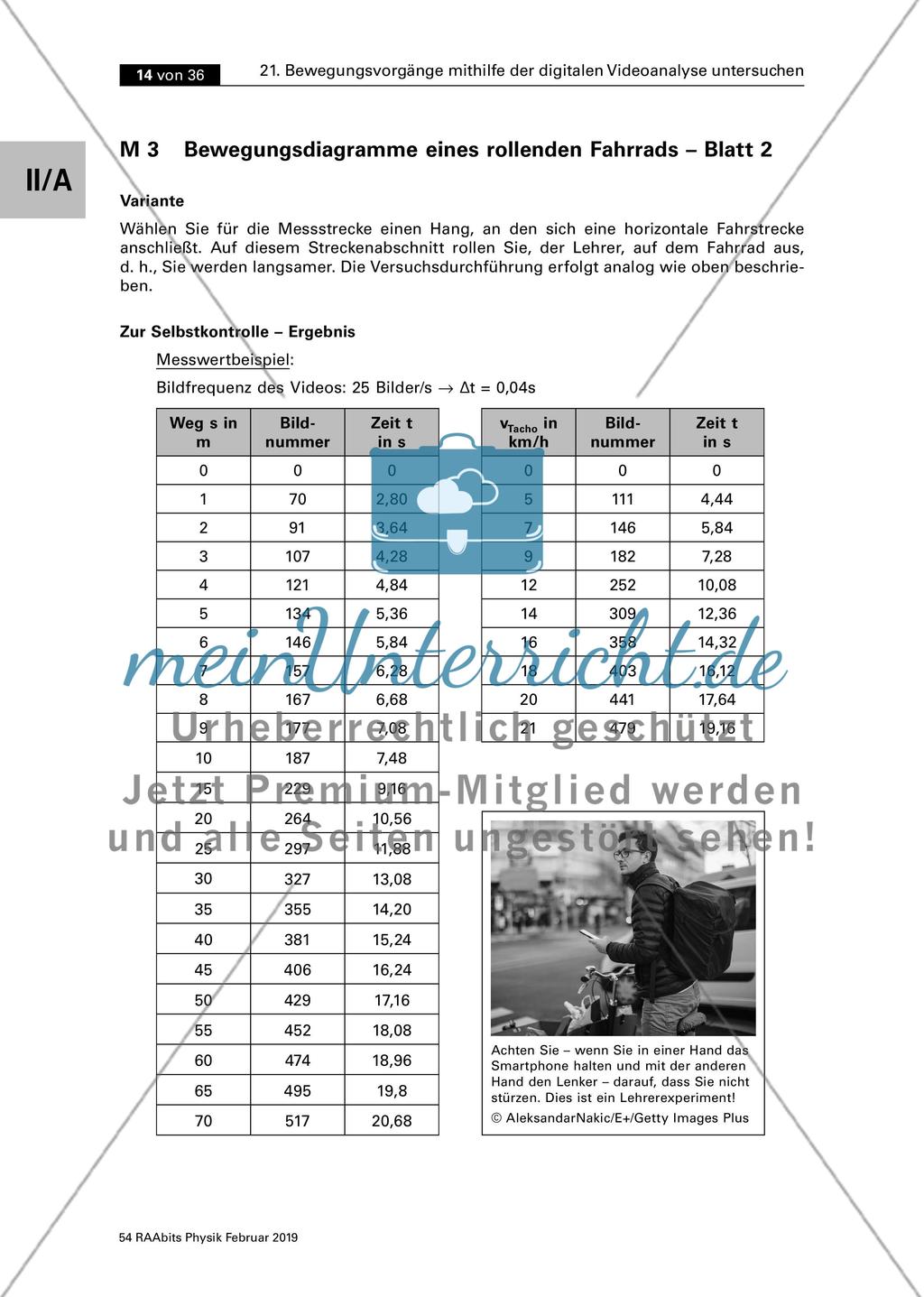 Bewegungsvorgänge mithilfe der digitalen Videoanalyse untersuchen: Teil 1 Preview 6