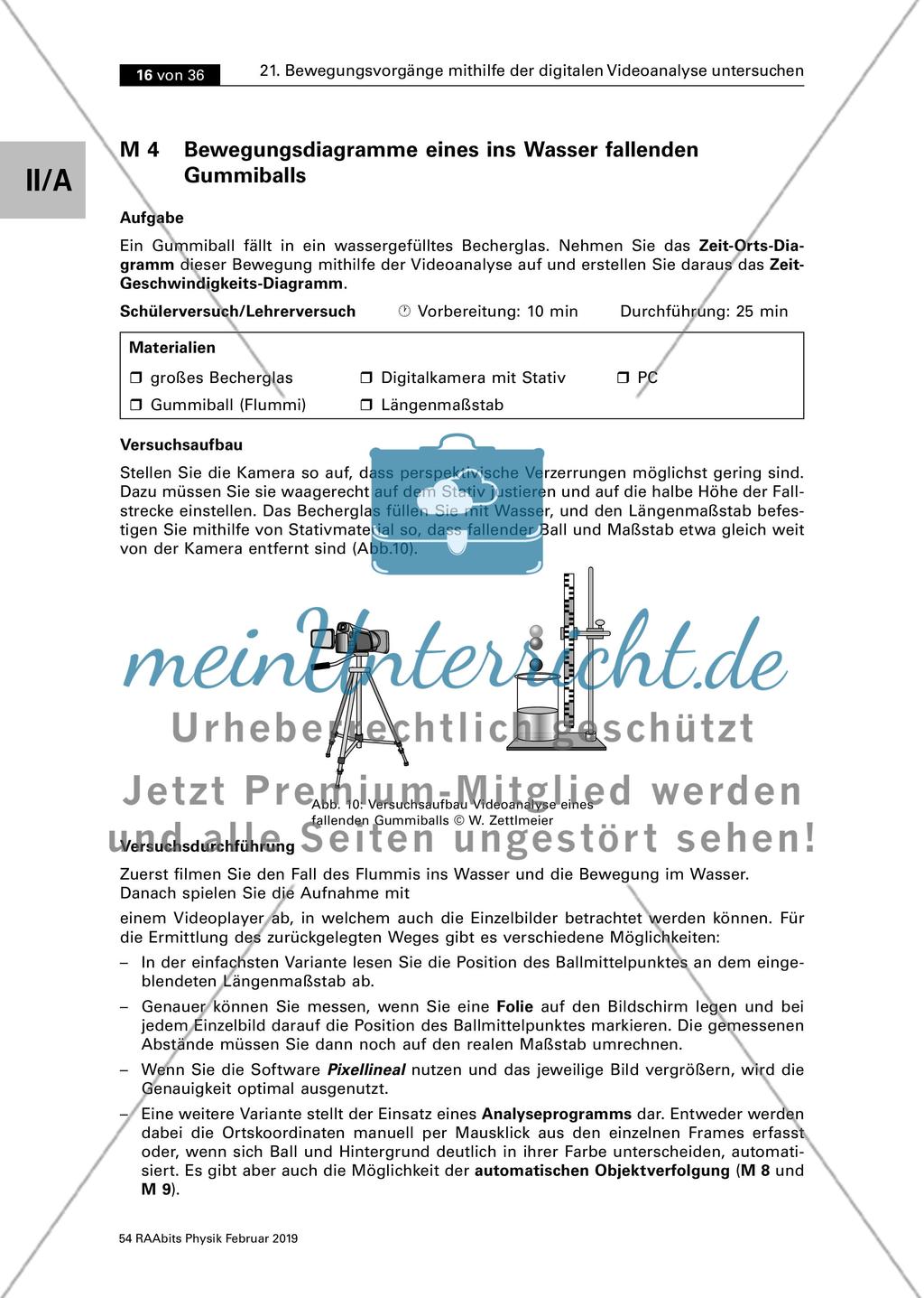 Bewegungsvorgänge mithilfe der digitalen Videoanalyse untersuchen: Teil 1 Preview 8