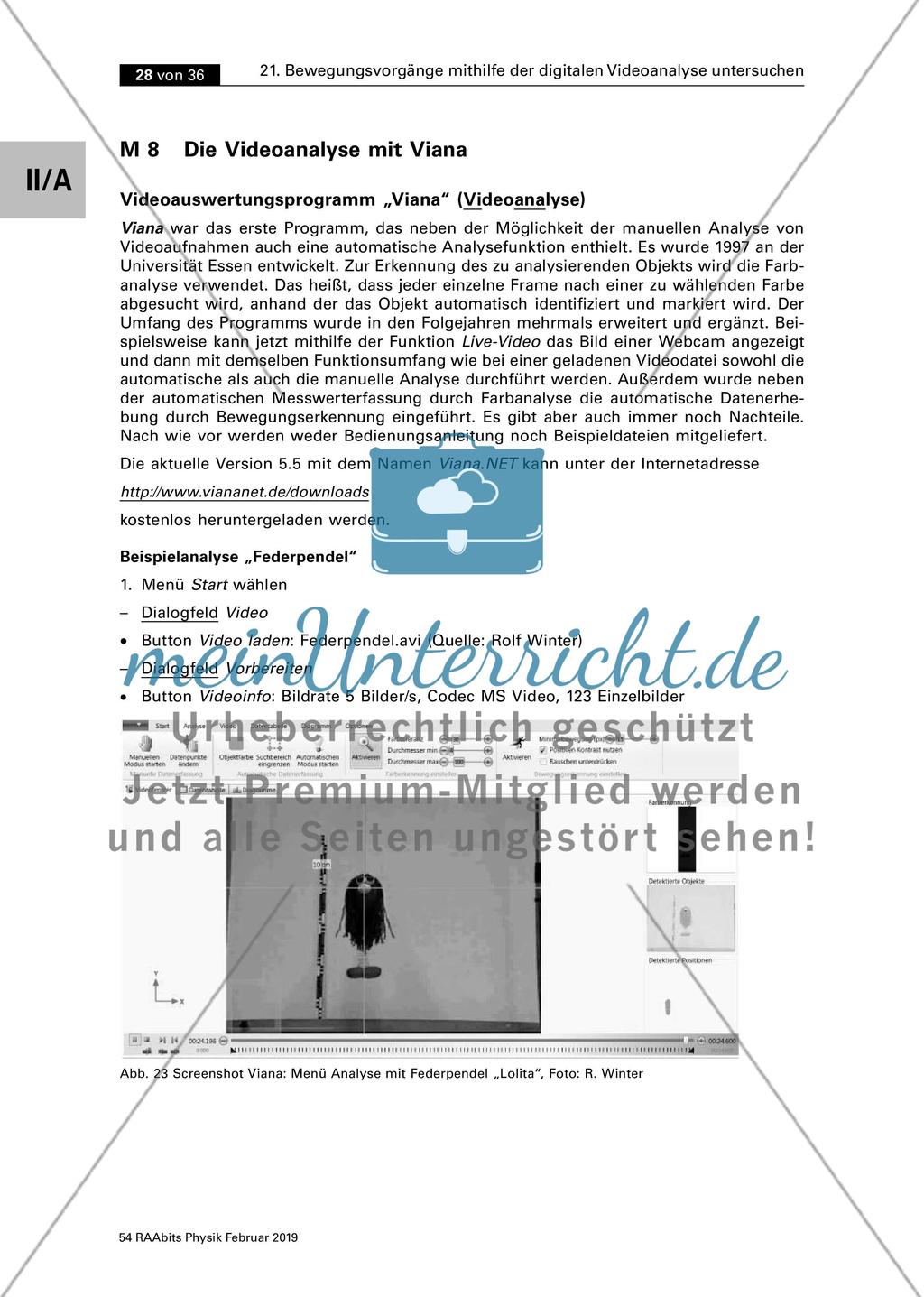 Bewegungsvorgänge mithilfe der digitalen Videoanalyse untersuchen: Teil 2 Preview 4