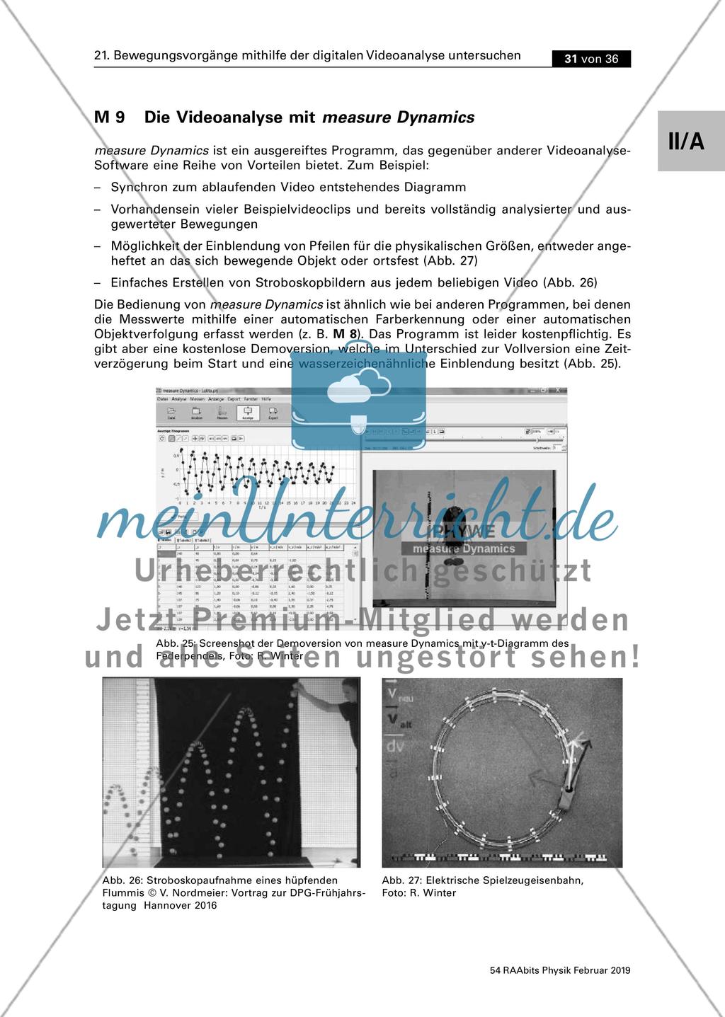 Bewegungsvorgänge mithilfe der digitalen Videoanalyse untersuchen: Teil 2 Preview 7