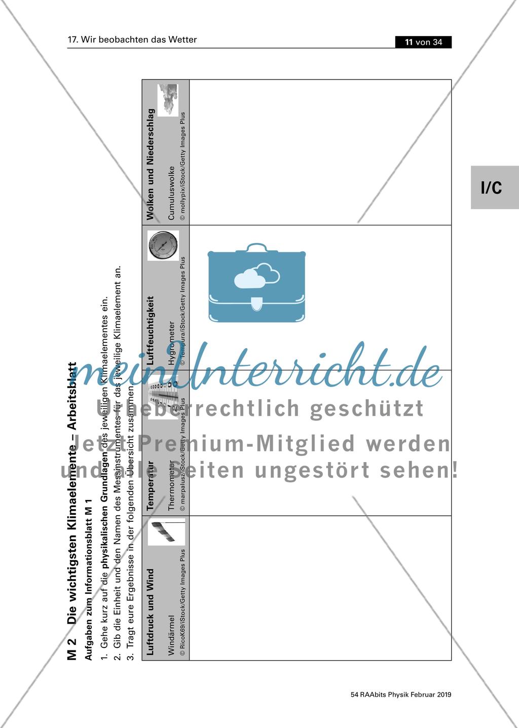 Wir beobachten das Wetter Preview 2