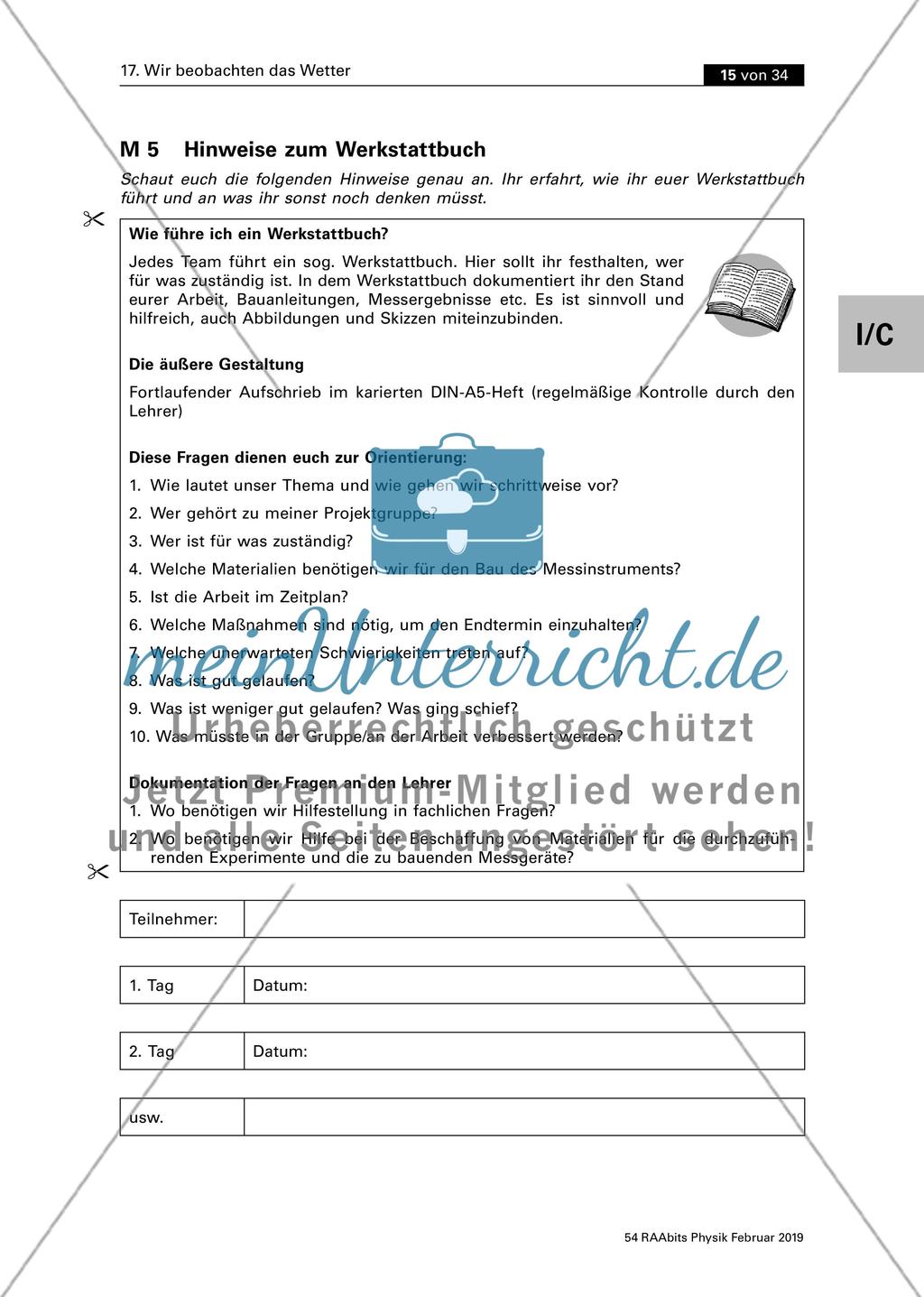 Wir beobachten das Wetter Preview 6