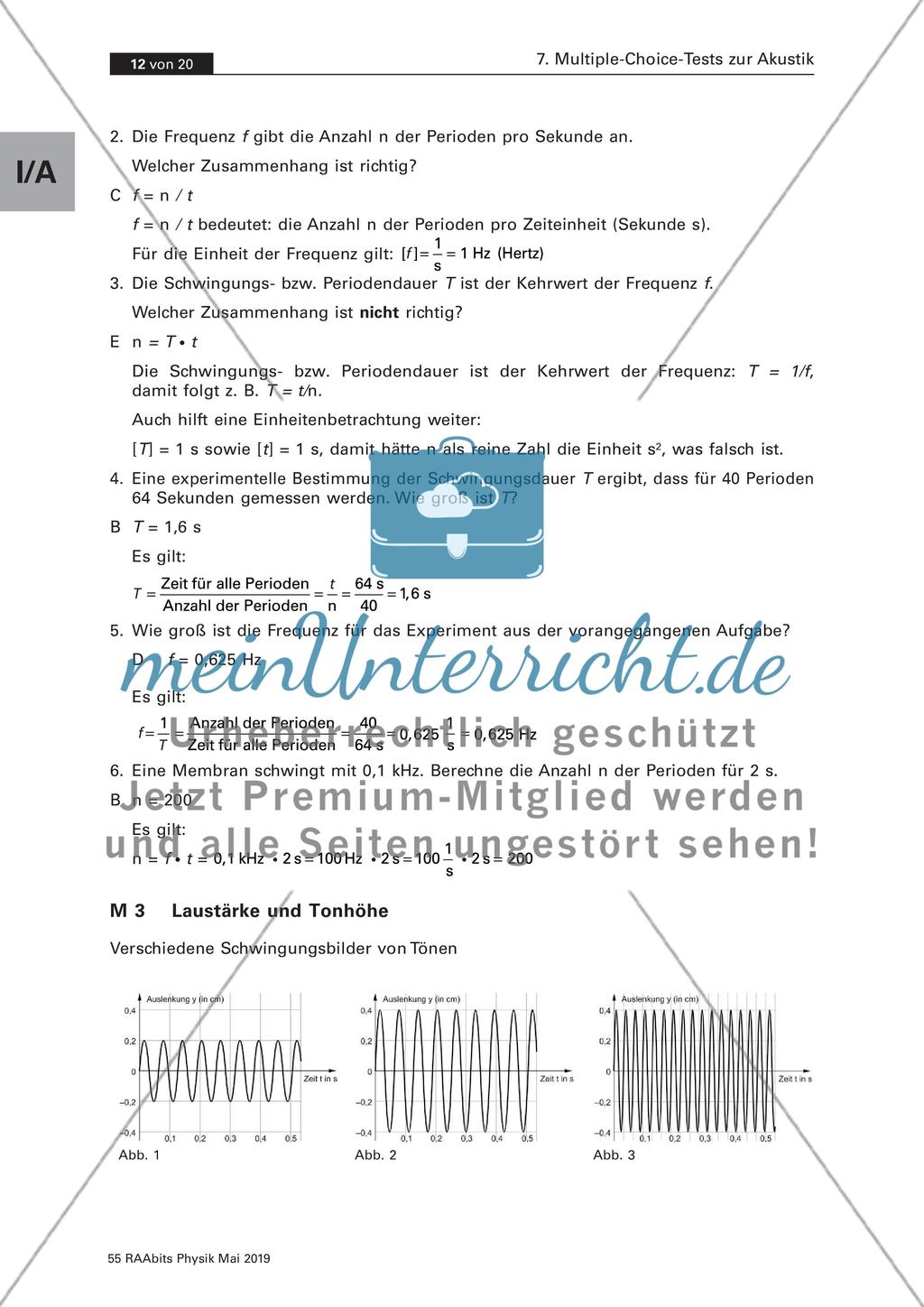 Multiple-Choice-Tests zur Akustik Preview 12