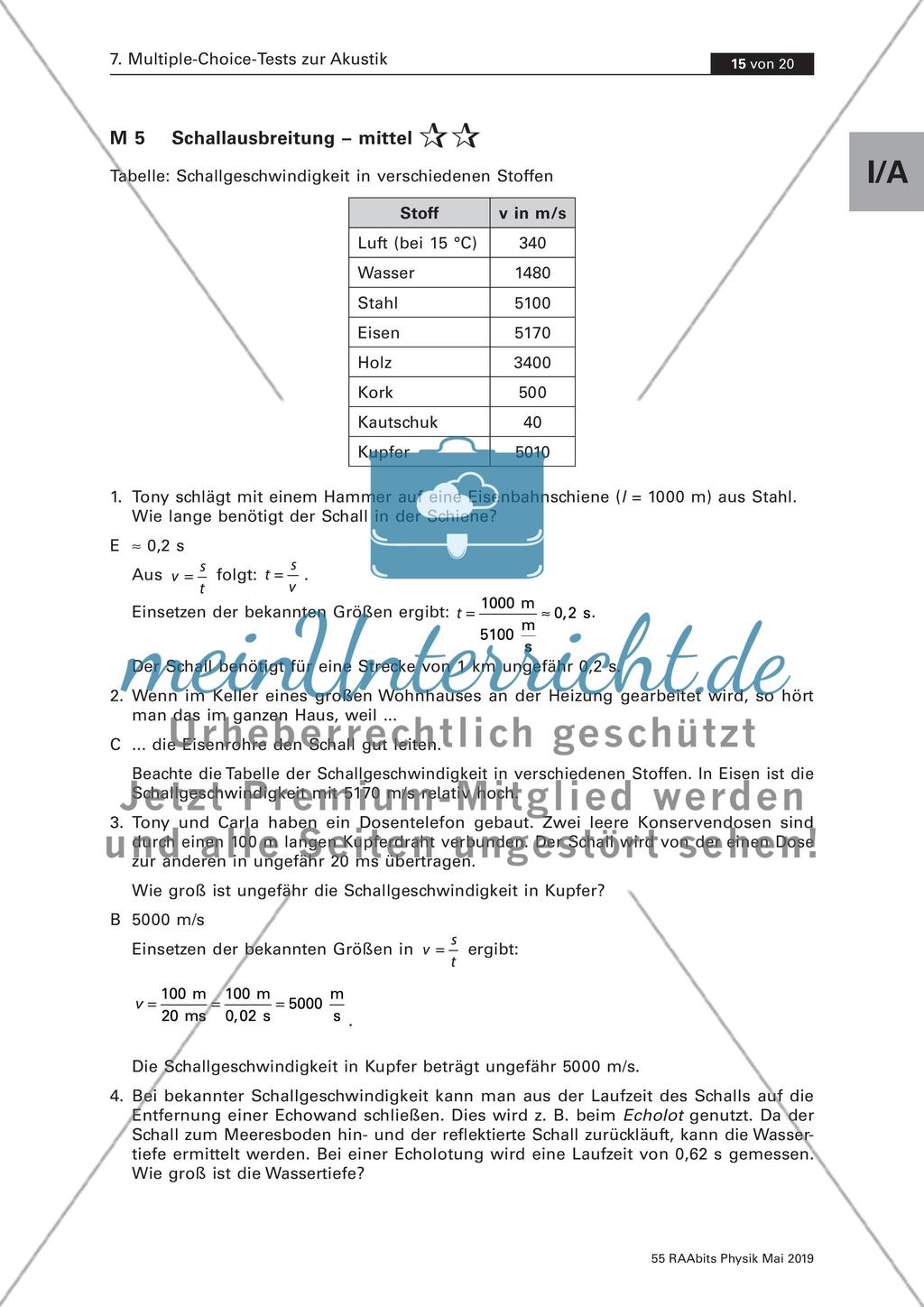 Multiple-Choice-Tests zur Akustik Preview 15