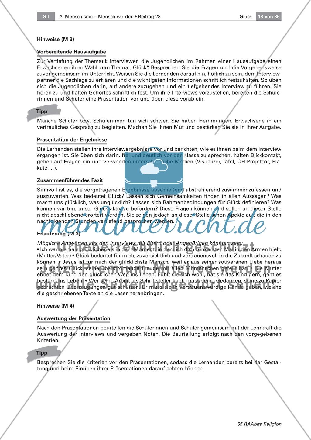 Glück: Eine philosophische Betrachtung Preview 7
