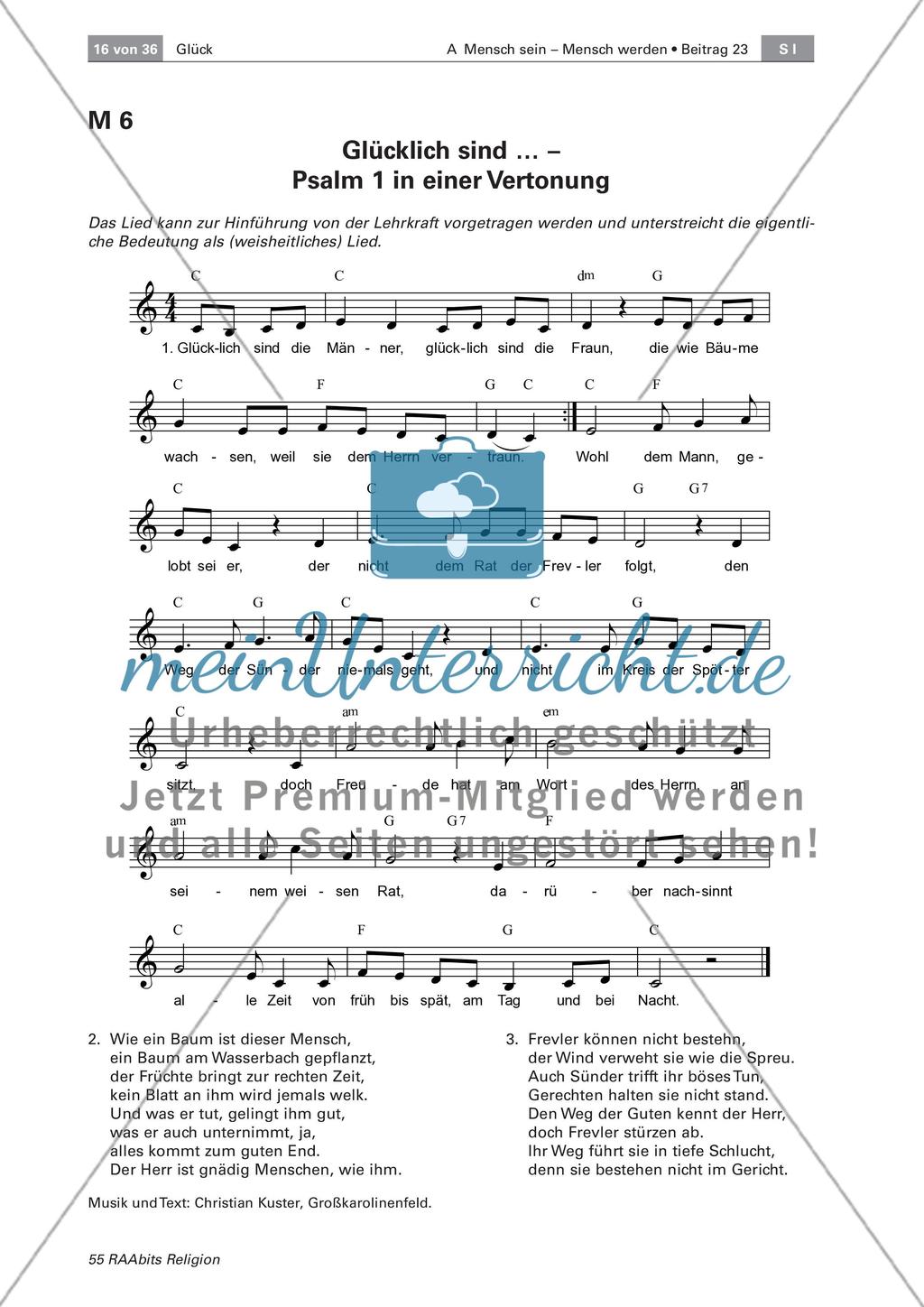 Glück: Verortung in der Bibel Preview 3