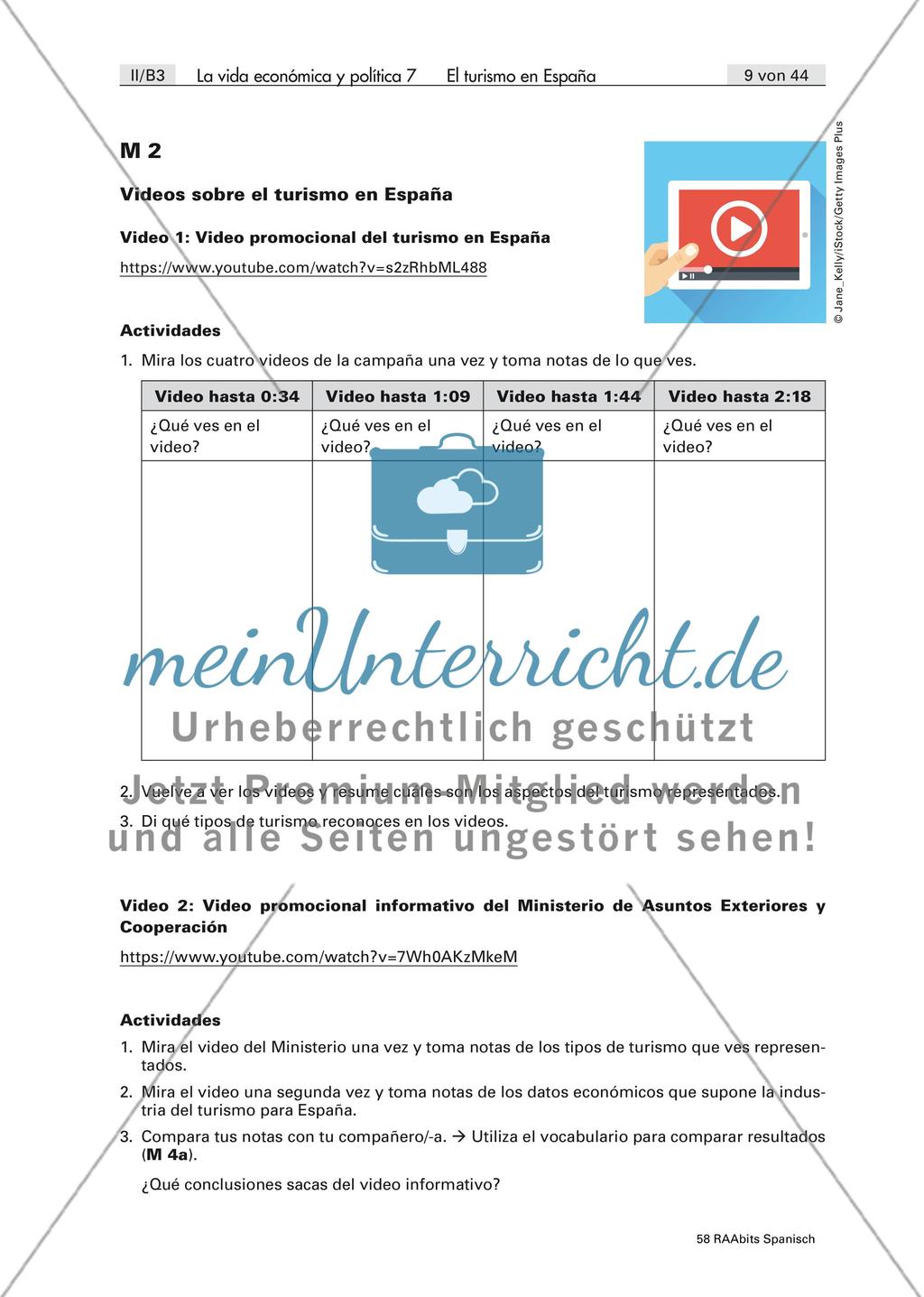 Formen des Tourismus in Spanien Preview 2