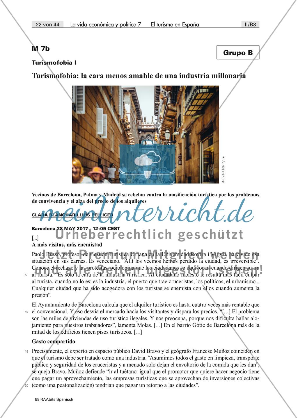 Konsequenzen des Tourismus in Barcelona und Málaga Preview 3