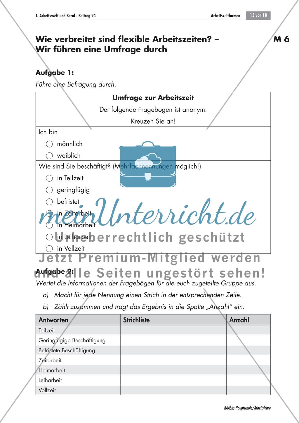 Arbeitszeitformen Preview 13