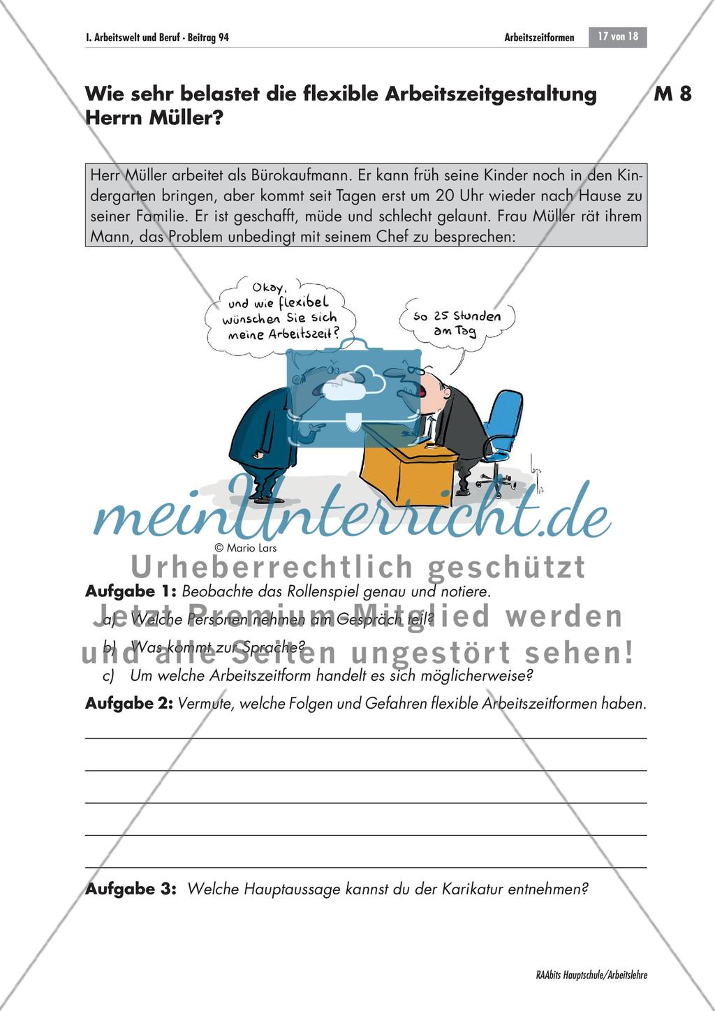 Arbeitszeitformen Preview 17