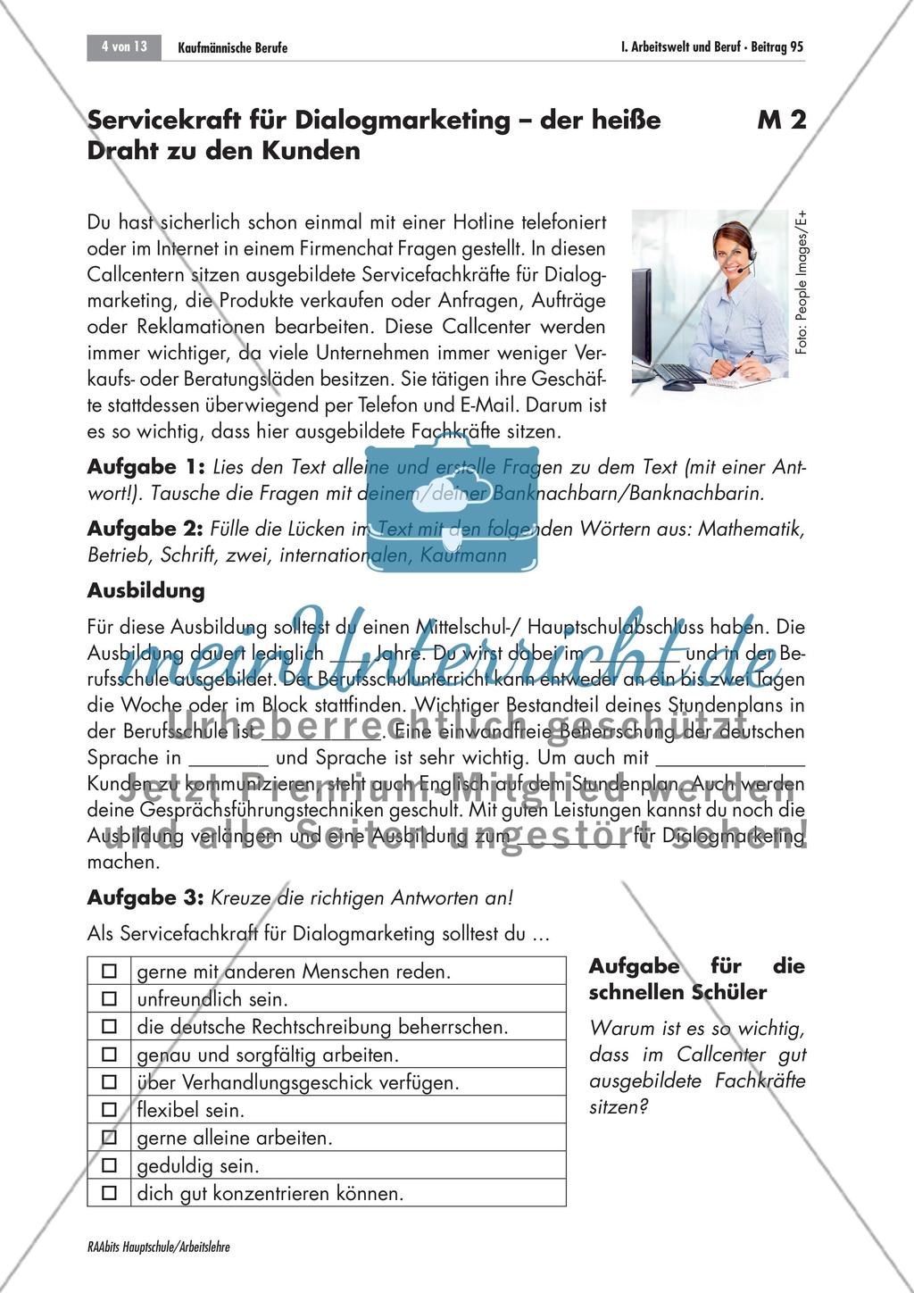 Kaufmännische Berufe Preview 4