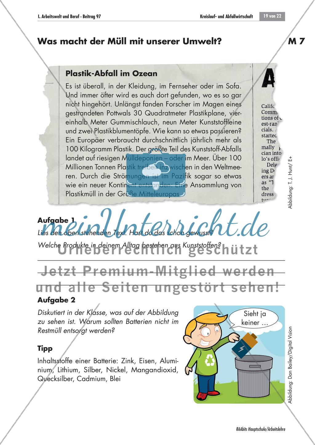 Ausbildungsberuf: Fachkraft für Kreislauf- und Abfallwirtschaft Preview 19