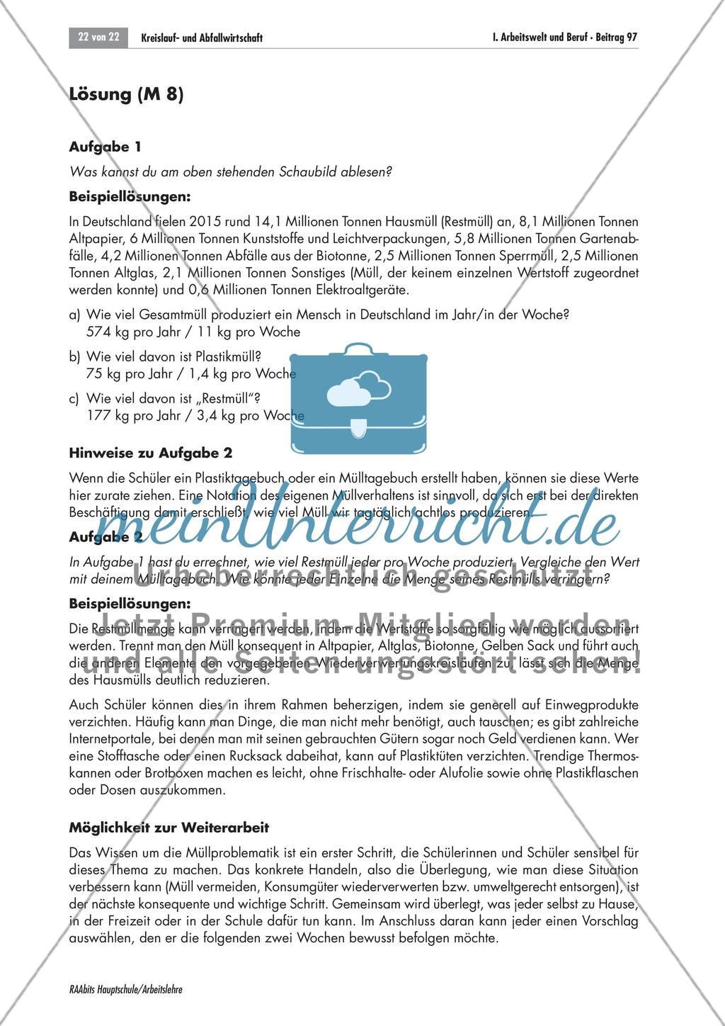 Ausbildungsberuf: Fachkraft für Kreislauf- und Abfallwirtschaft Preview 22