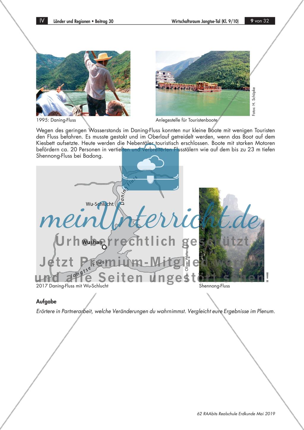 Wirtschaftsraum Jangtse-Tal: Wandel 1995-2017, Drei-Schluchten-Staudamm Preview 3