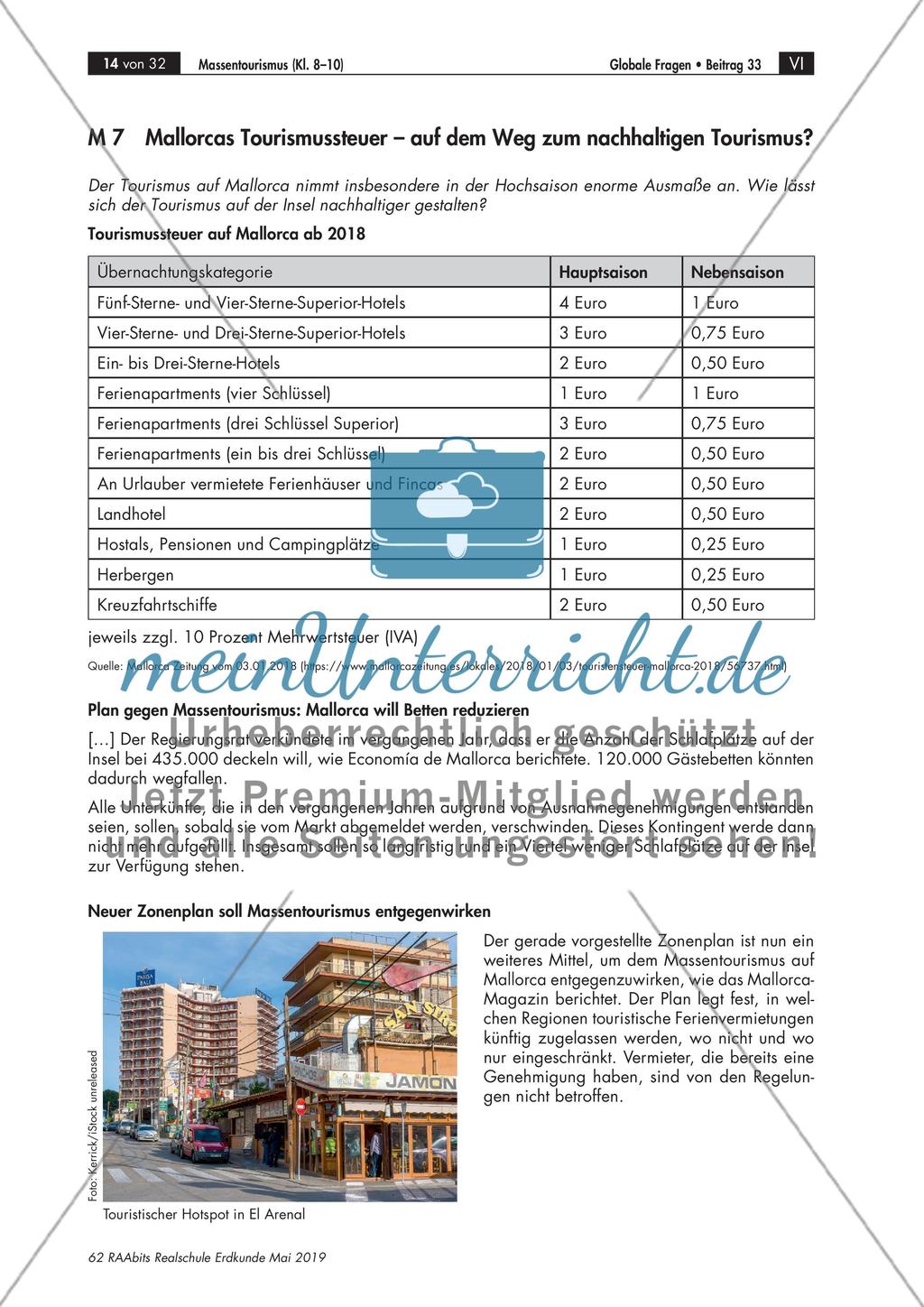Die Welt auf Reisen: Formen und Entwicklung des Tourismus Preview 8