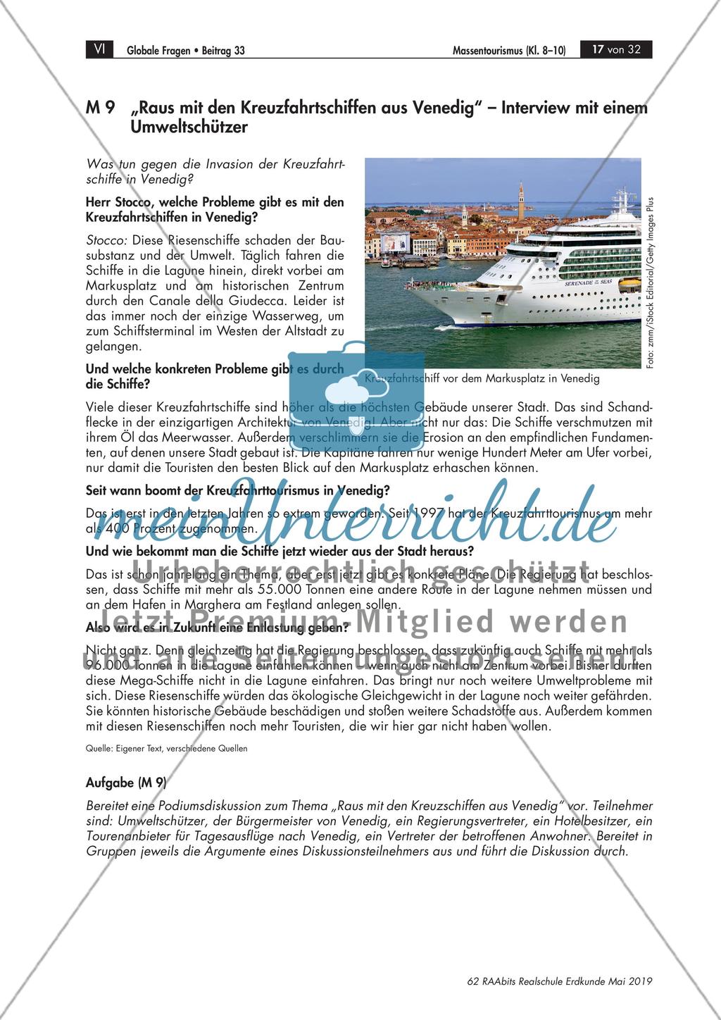 Die Welt auf Reisen: Kreuzfahrttourismus, Wintertourismus Preview 2