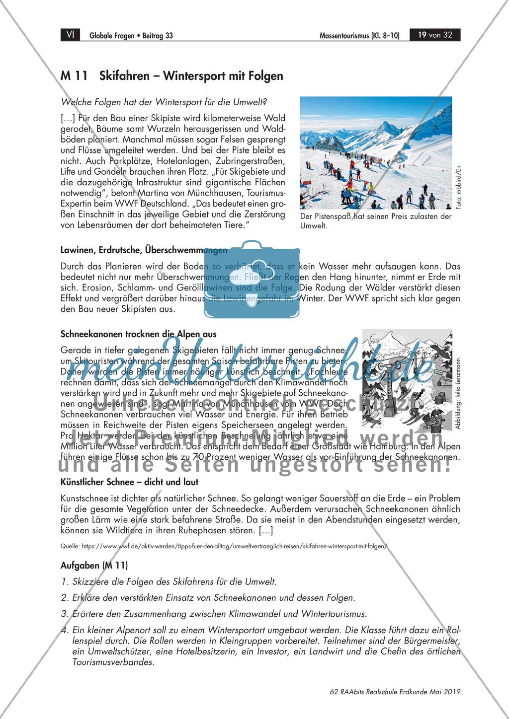Die Welt auf Reisen: Kreuzfahrttourismus, Wintertourismus Preview 4