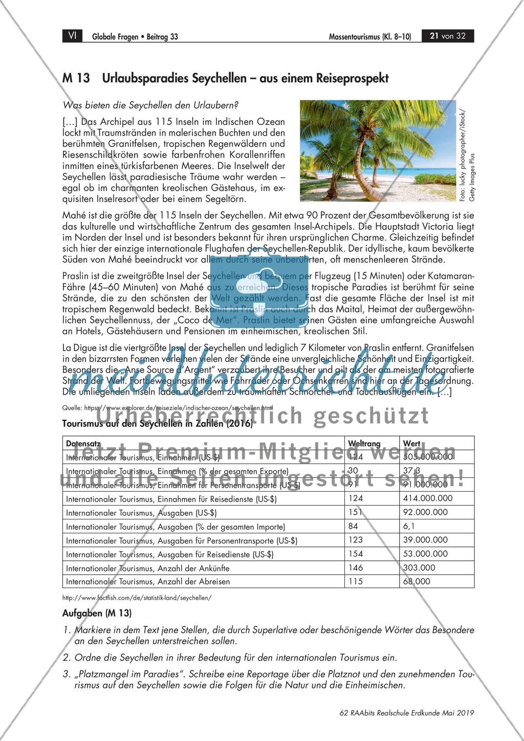 Die Welt auf Reisen: Kreuzfahrttourismus, Wintertourismus Preview 6