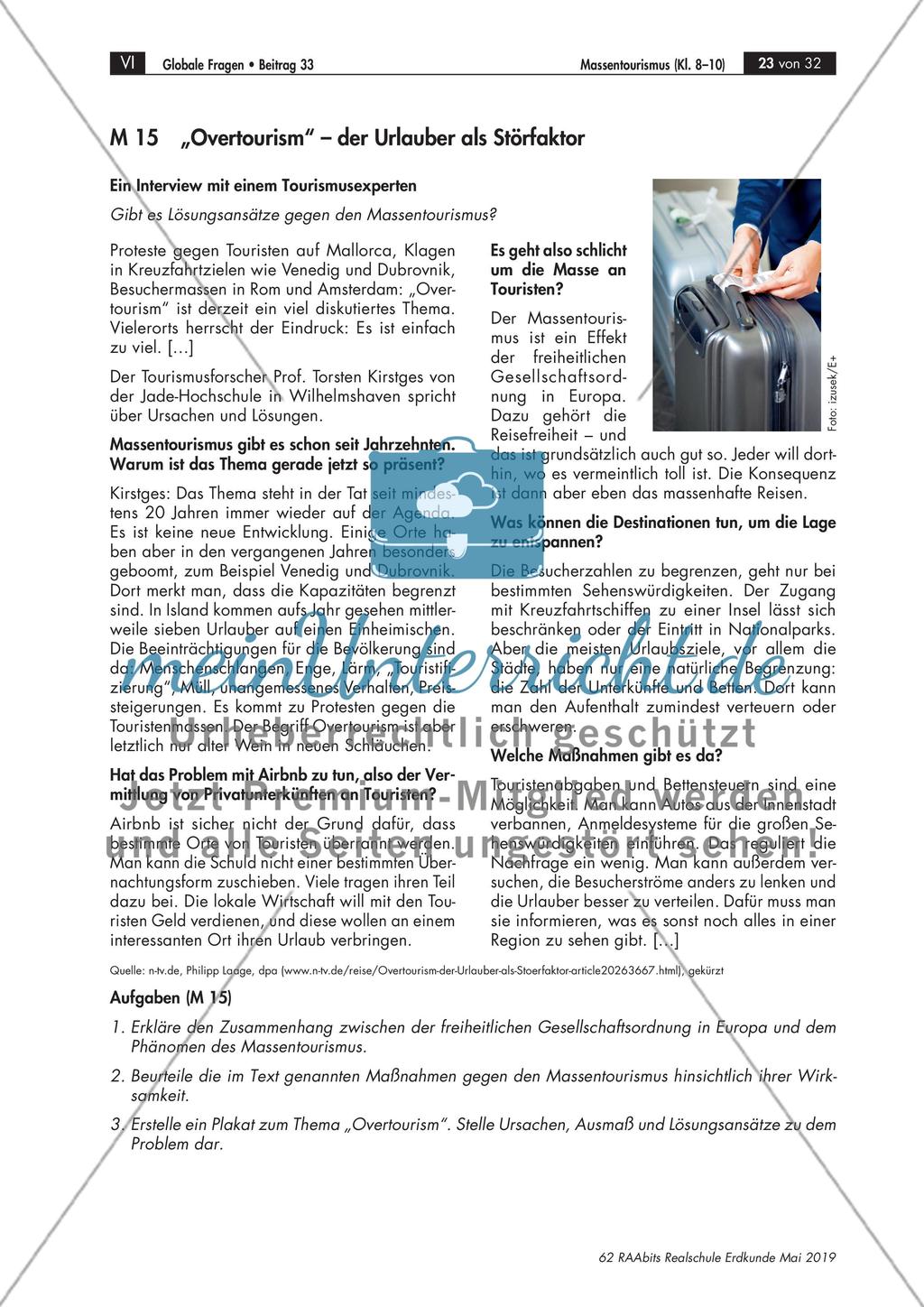 Die Welt auf Reisen: Kreuzfahrttourismus, Wintertourismus Preview 8