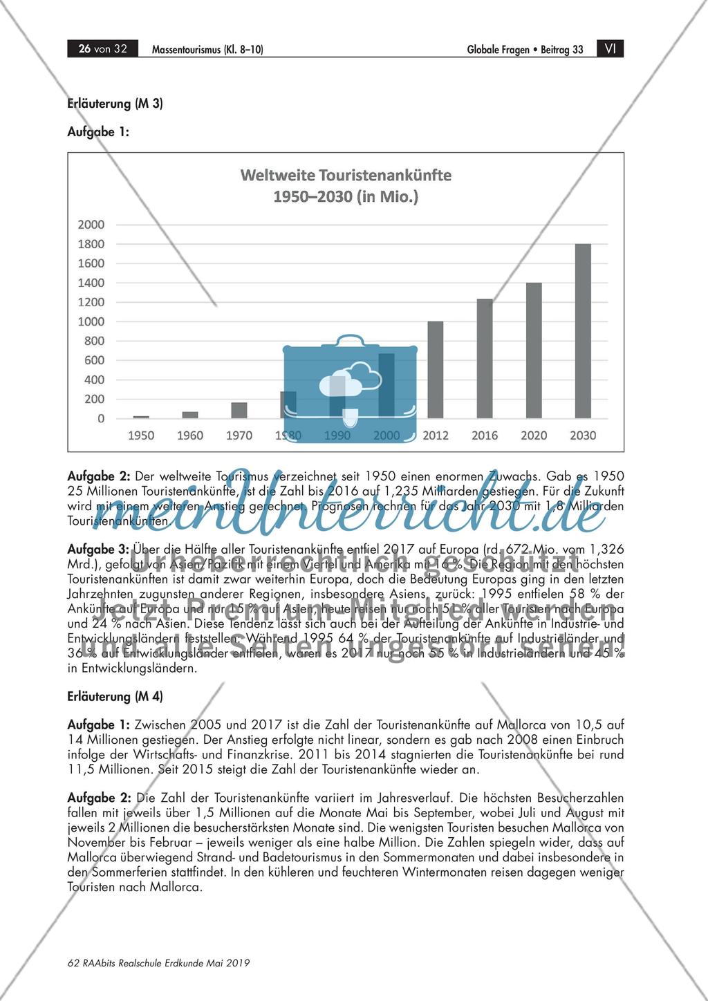 Die Welt auf Reisen: Didaktische Erläuterungen Preview 2