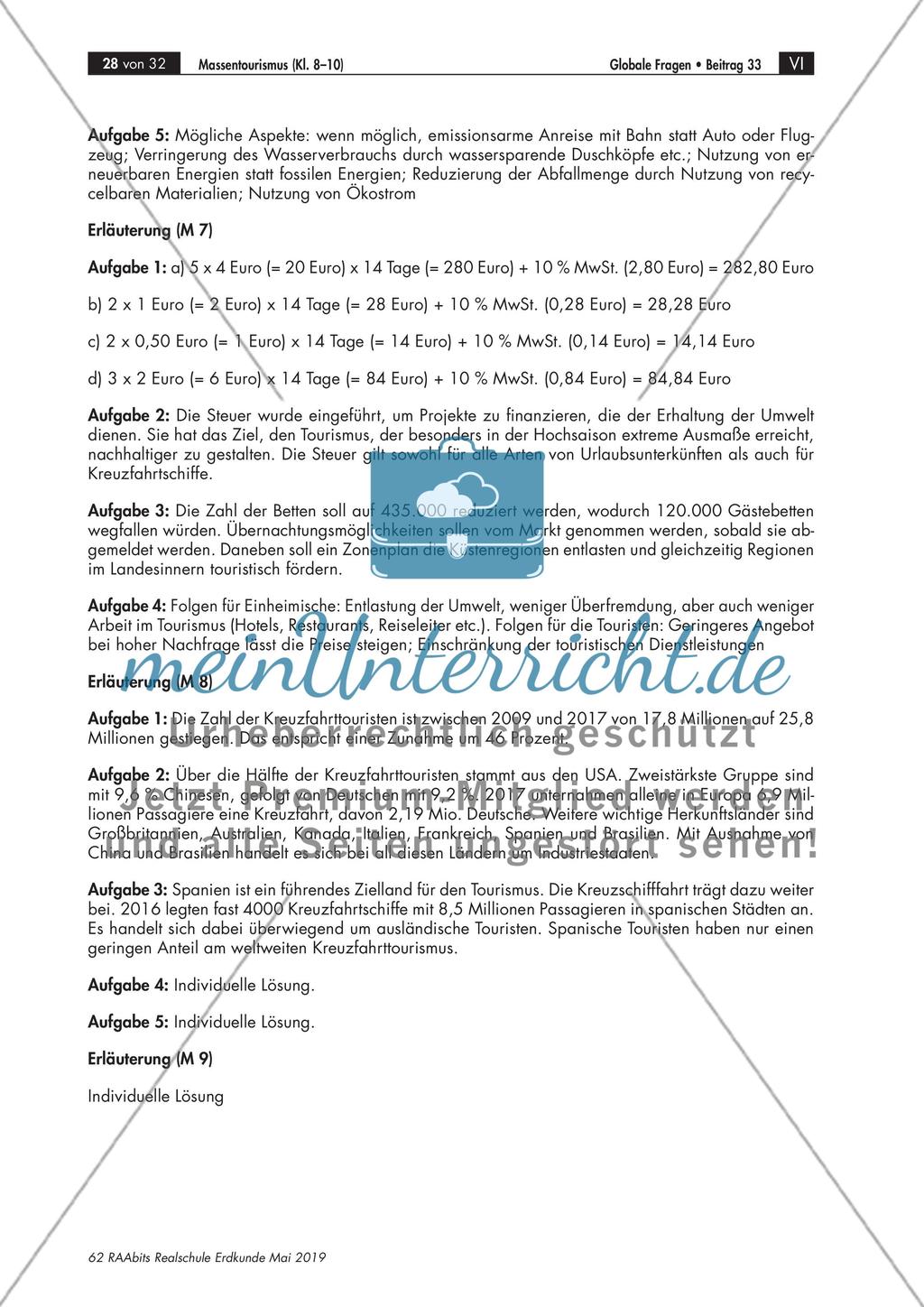 Die Welt auf Reisen: Didaktische Erläuterungen Preview 4