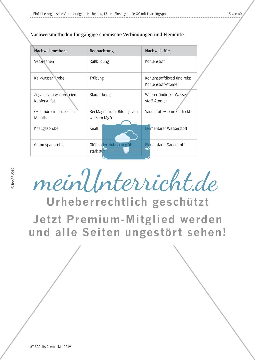 Organische Chemie: Grundzüge Preview 5