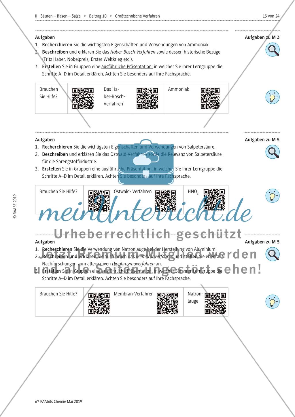 Großtechnische Verfahren in der chemischen Industrie Preview 15
