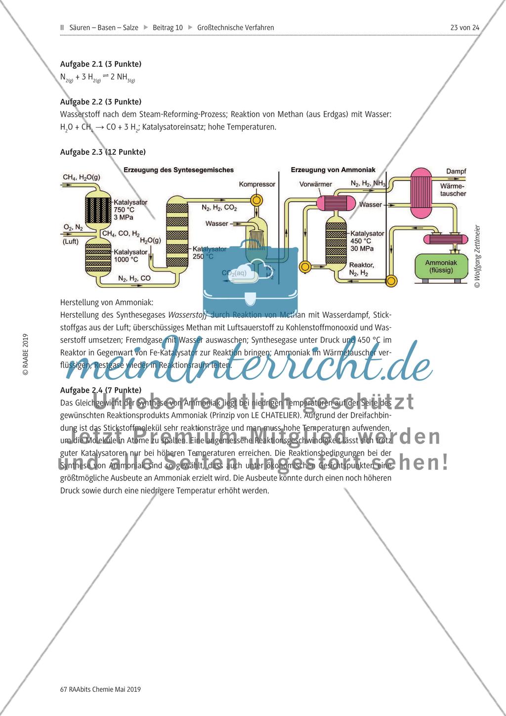 Großtechnische Verfahren in der chemischen Industrie Preview 23