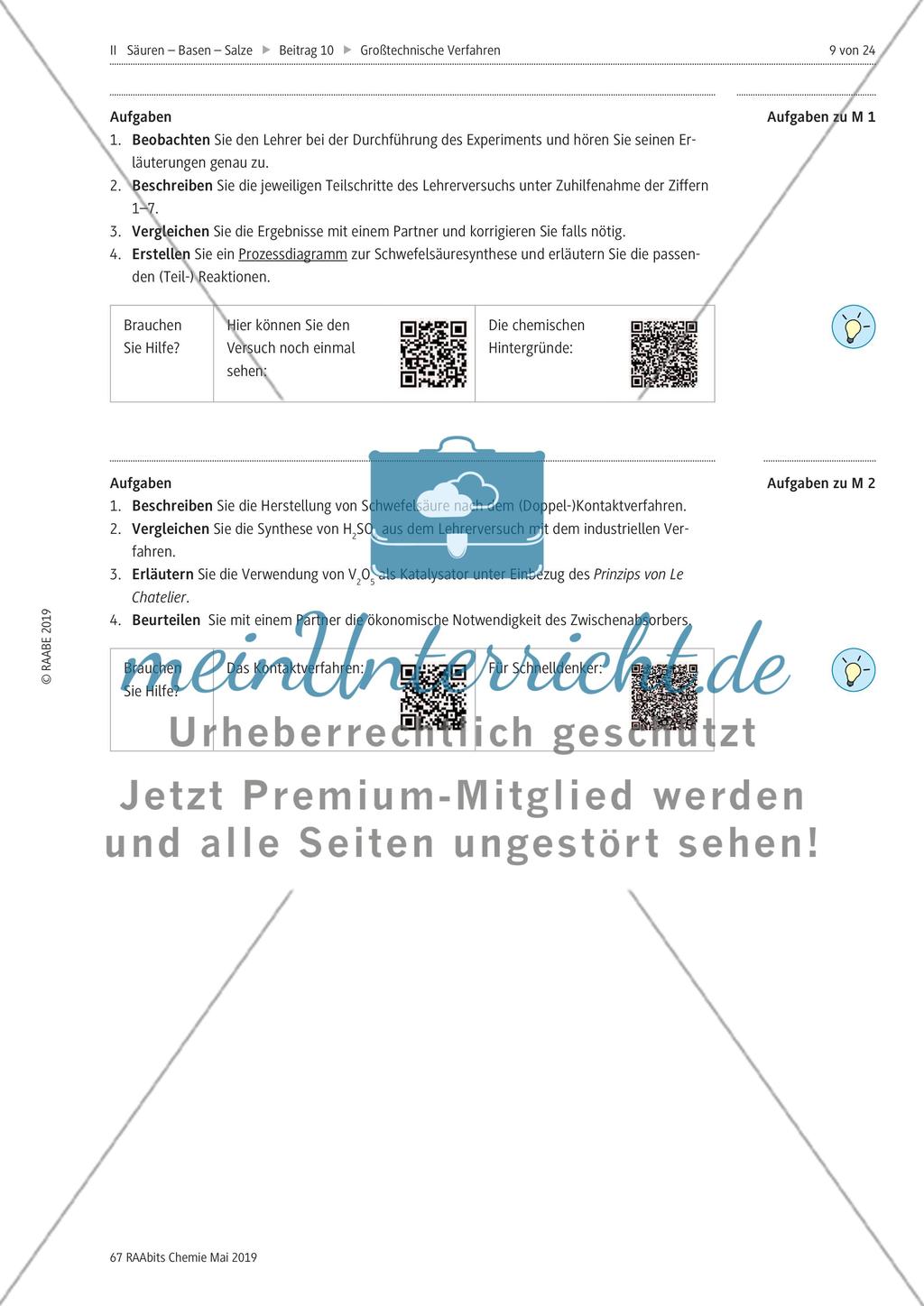Großtechnische Verfahren in der chemischen Industrie Preview 9