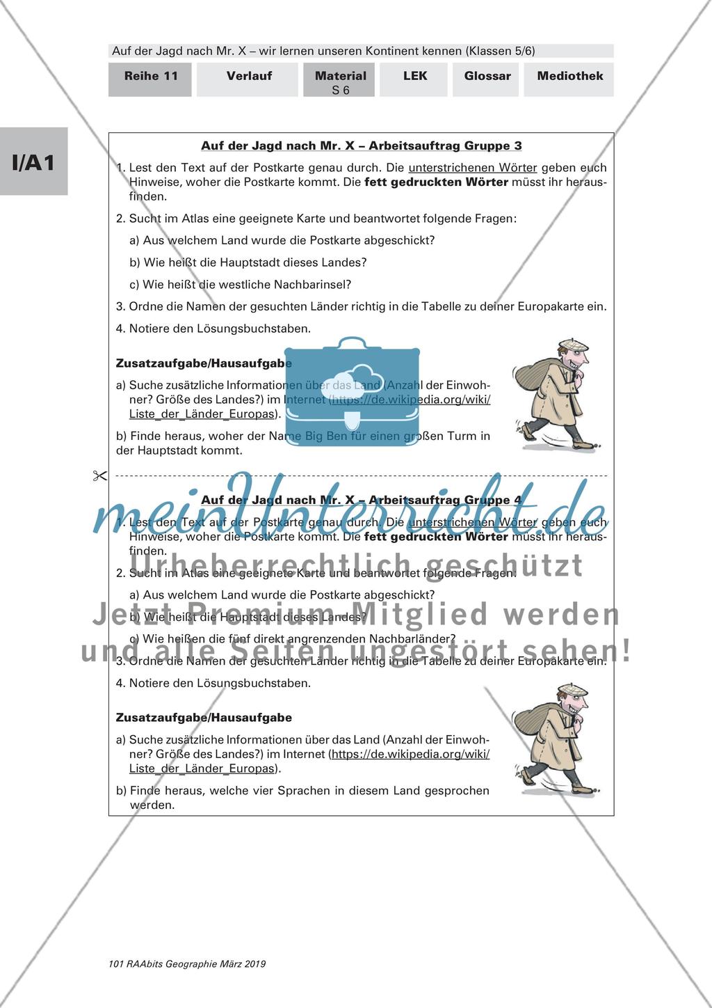 Auf der Jagd nach Mr. X: Kennenlernen europäischer Länder Preview 10