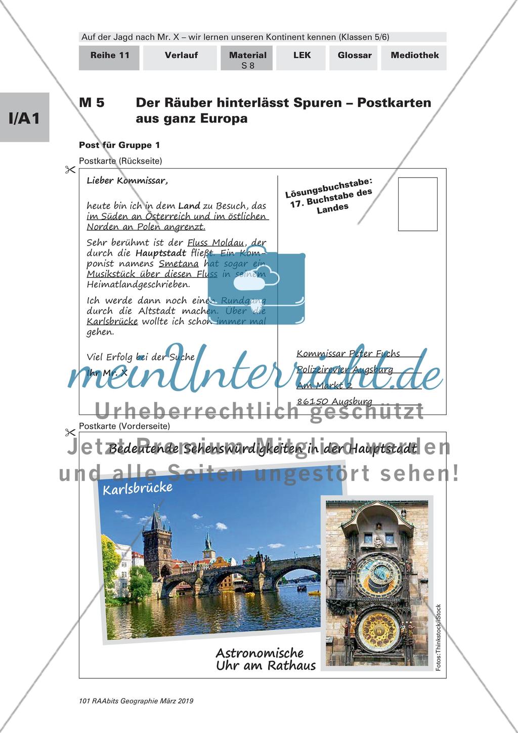 Auf der Jagd nach Mr. X: Kennenlernen europäischer Länder Preview 12