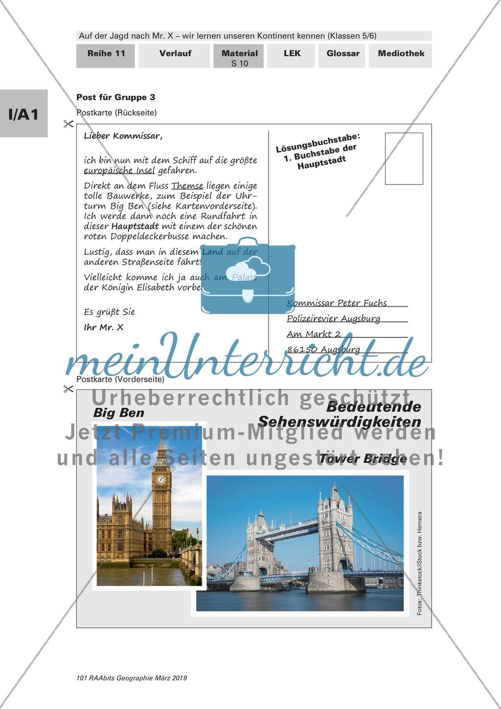 Auf der Jagd nach Mr. X: Kennenlernen europäischer Länder Preview 14