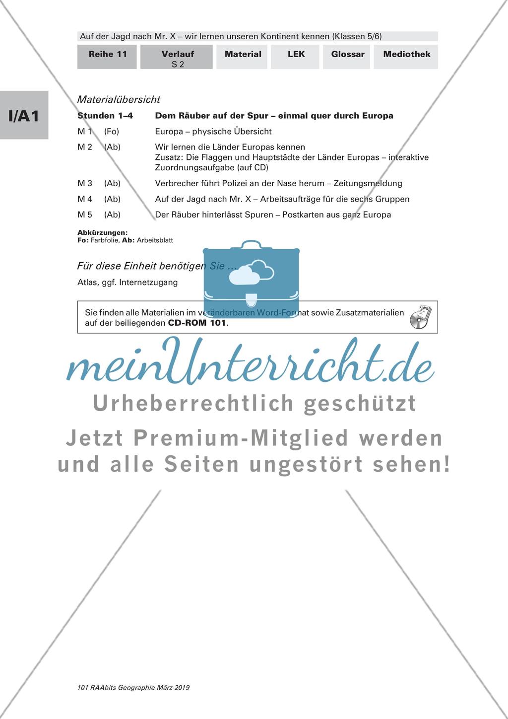 Auf der Jagd nach Mr. X: Kennenlernen europäischer Länder Preview 4