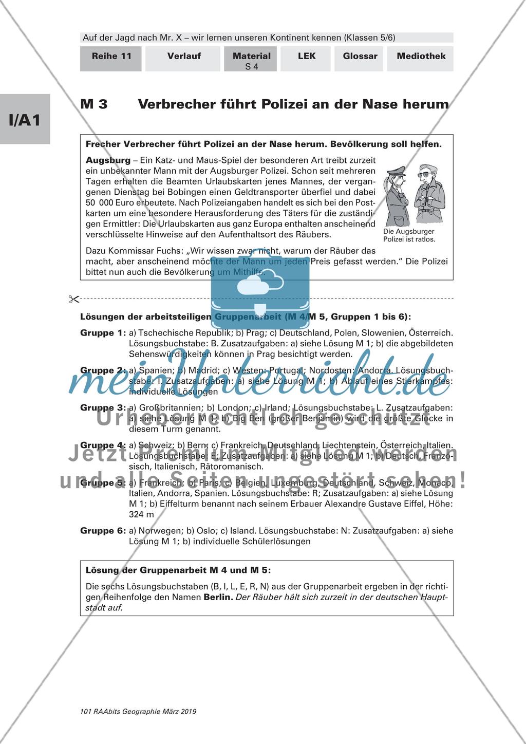 Auf der Jagd nach Mr. X: Kennenlernen europäischer Länder Preview 8